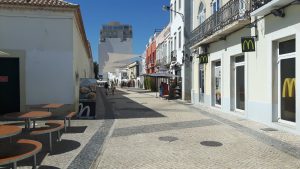 Arruamento calçada à portuguesa